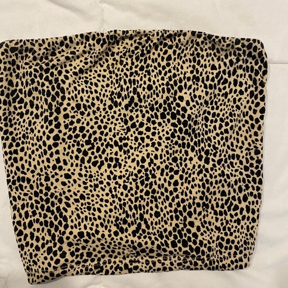 Leopard print tube top - Picture 1 of 2